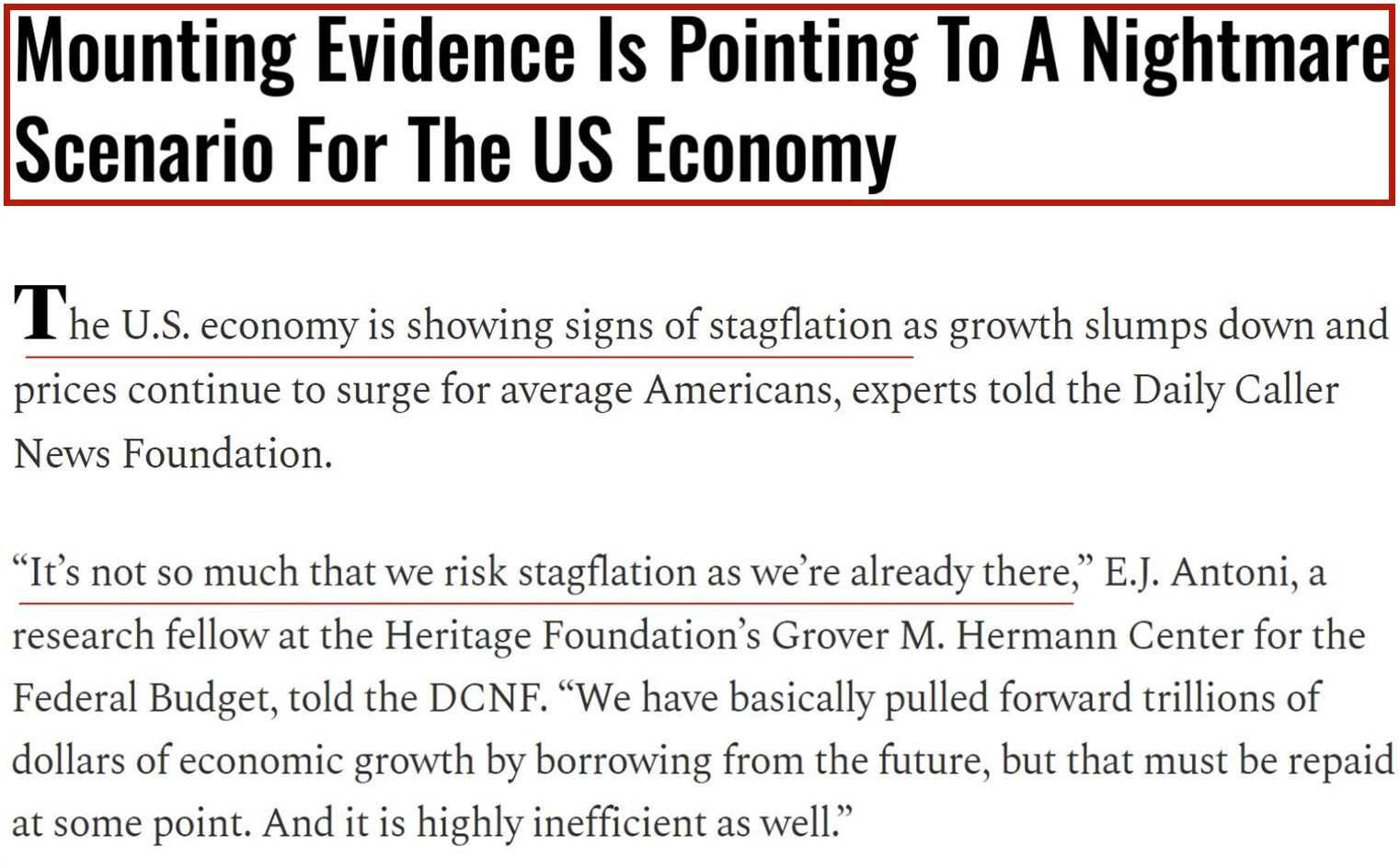 說到美國經濟 超過四成的美國人用了這個詞！