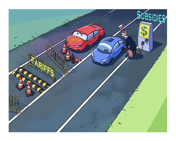 漫畫作者：馬宏亮（人民網(wǎng)版權(quán)圖片，未經(jīng)授權(quán)請(qǐng)勿轉(zhuǎn)載。）