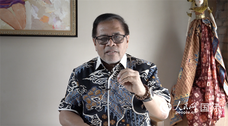 5月14日，印度尼西亞大使周浩黎接受人民網(wǎng)專訪。人民網(wǎng) 王婧攝